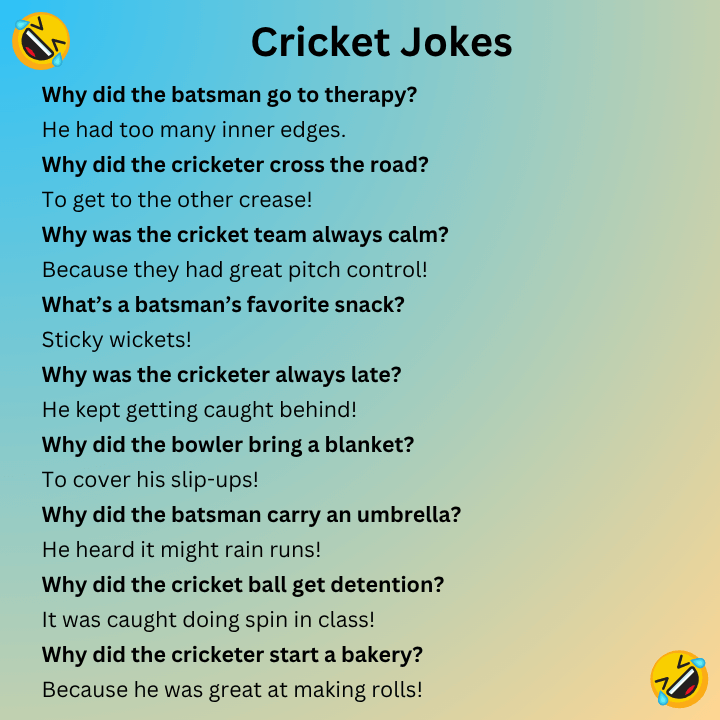 Cricket jokes