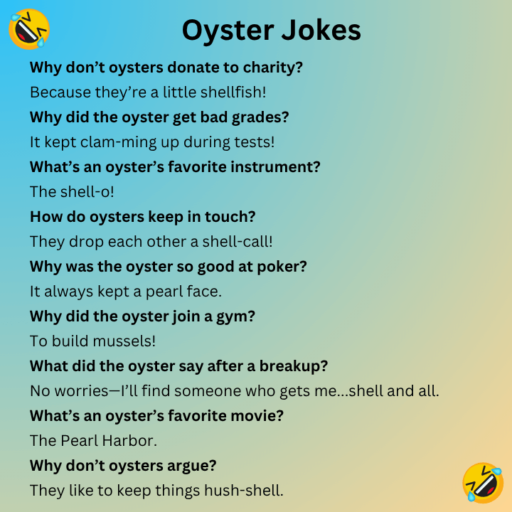 Oyster jokes 
