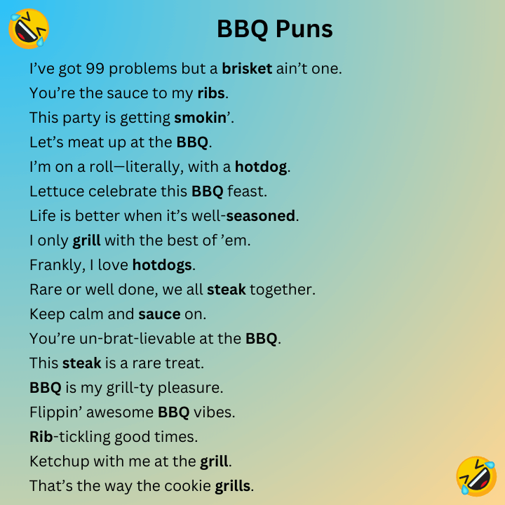 BBQ Puns