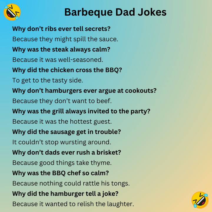 Barbeque Dad Jokes