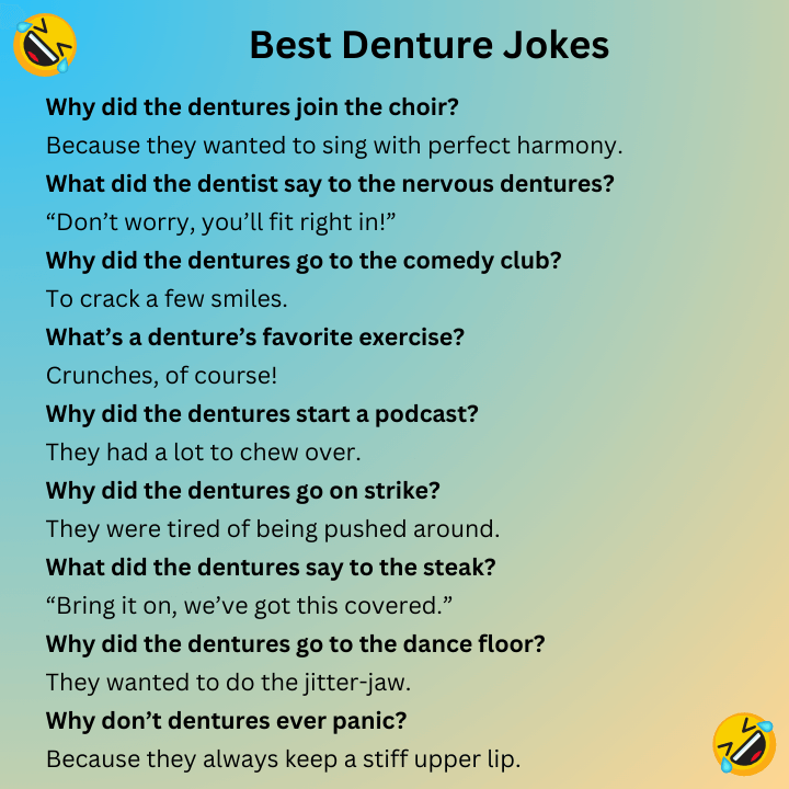 Best Denture Jokes