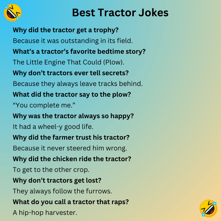 Best Tractor Jokes