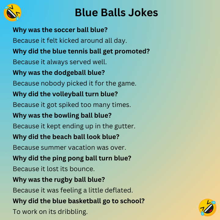 Blue Balls Jokes