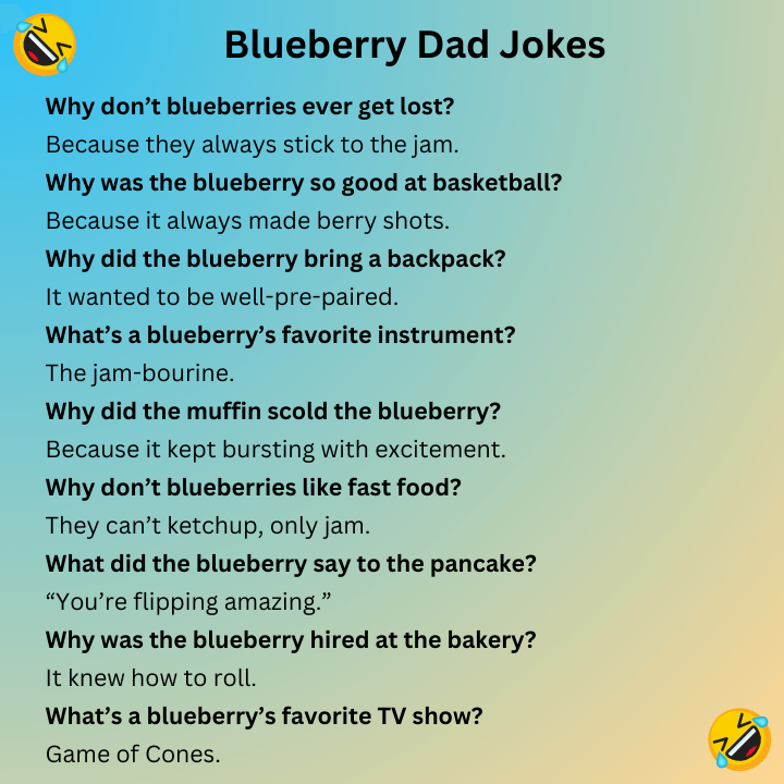 Blueberry Dad Jokes