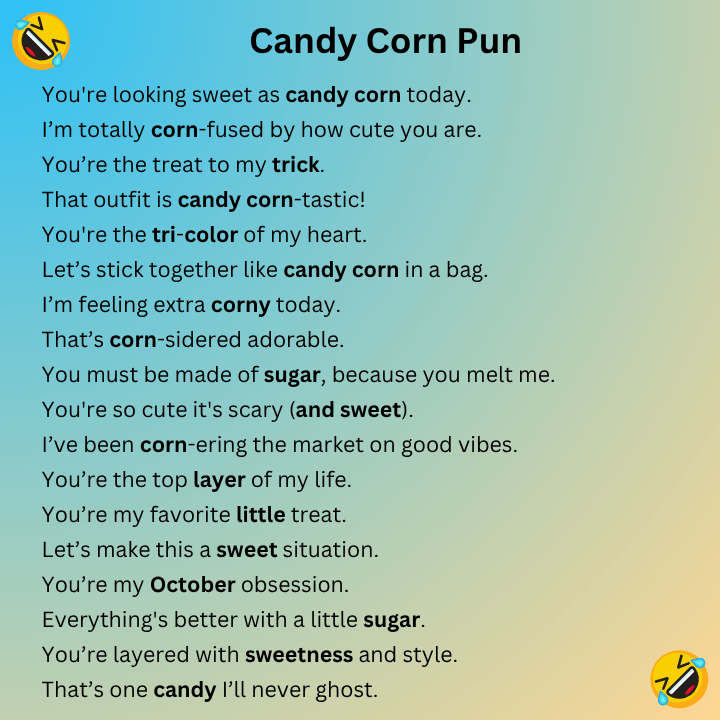 Candy Corn Pun