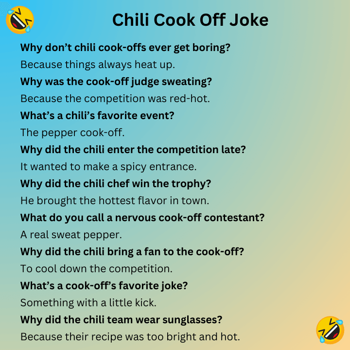 Chili Cook Off Joke