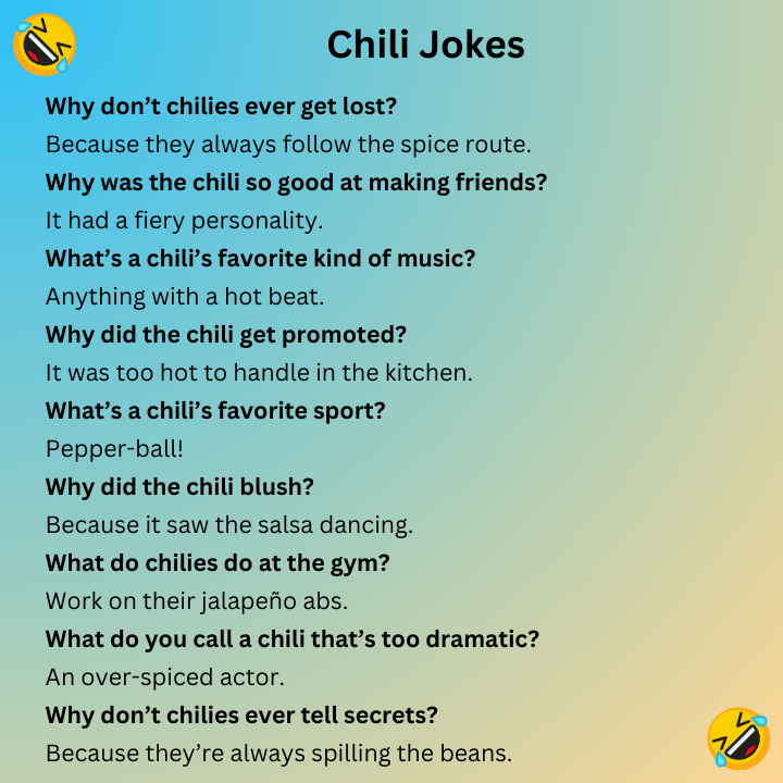 Chili jokes 
