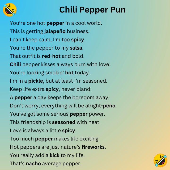 Chili Pepper Pun