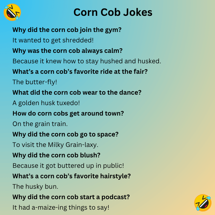 Corn Cob Jokes