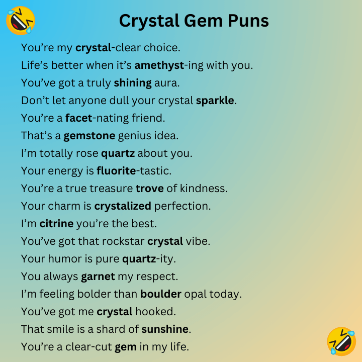 Crystal Gem Puns