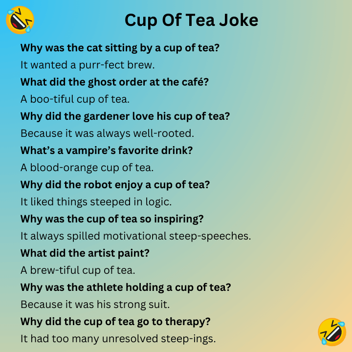 Cup Of Tea Joke