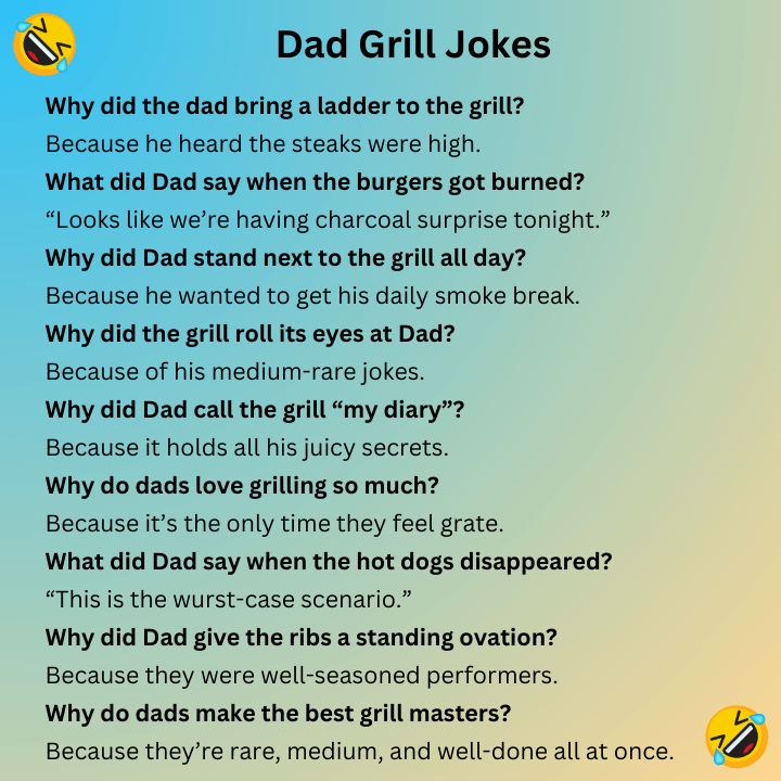 Dad Grill Jokes