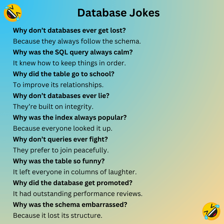 Database Jokes