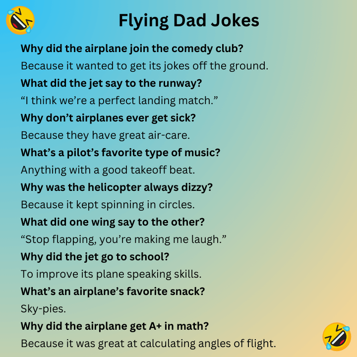 Flying Dad Jokes
