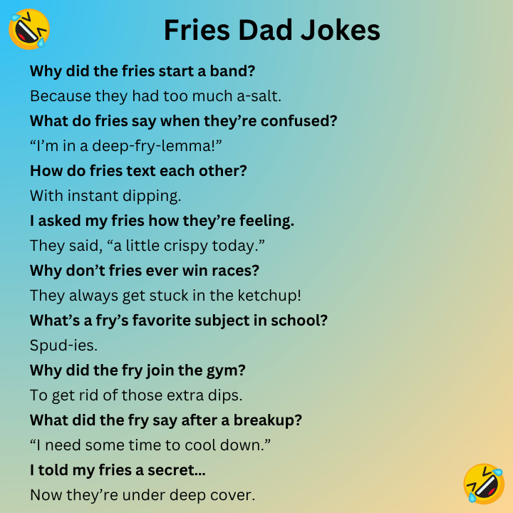 Fries Dad Jokes