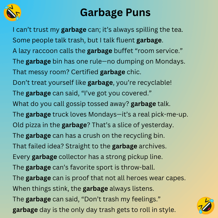 Garbage Puns