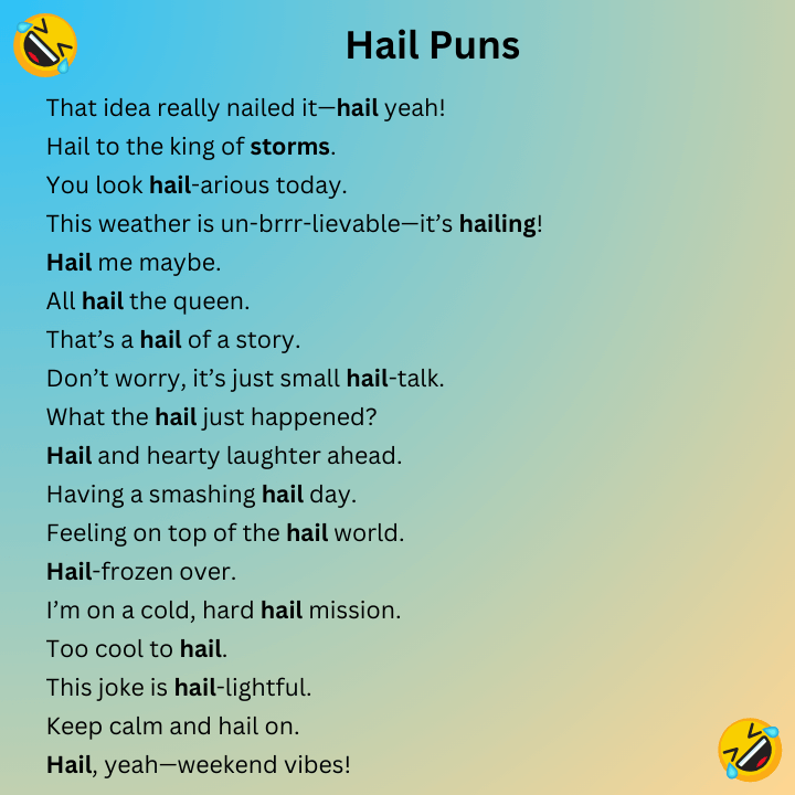 Hail Puns