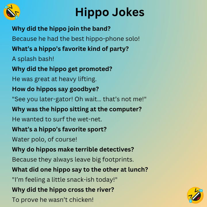 Hippo jokes
