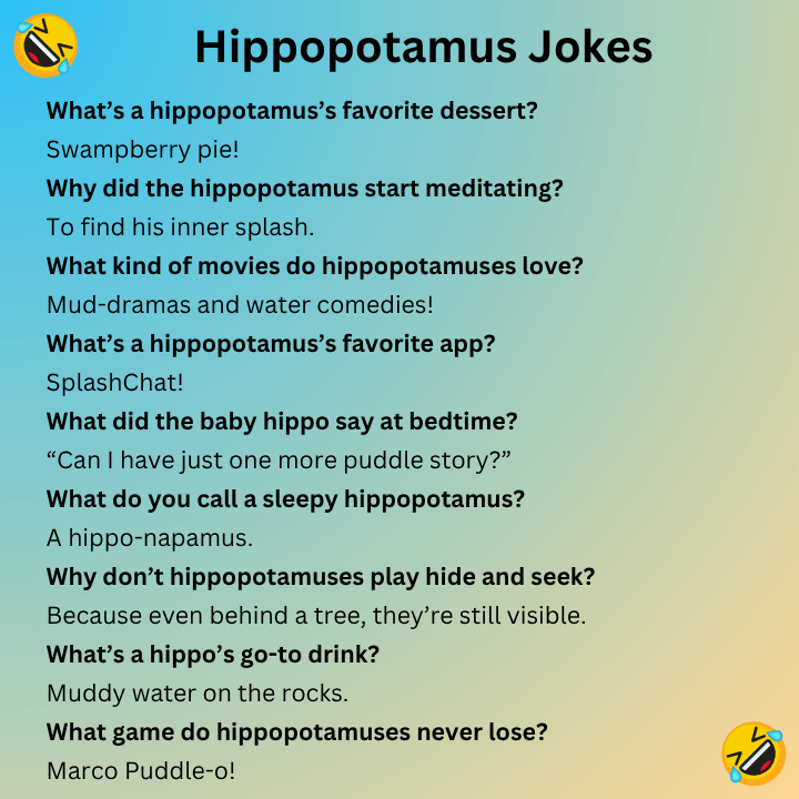 Hippopotamus Jokes