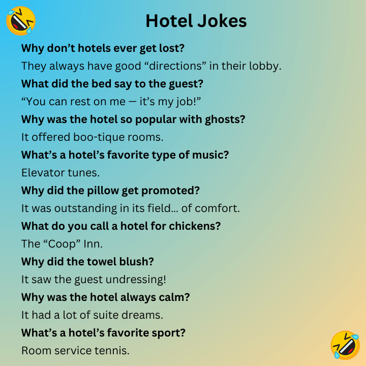 Hotel Jokes