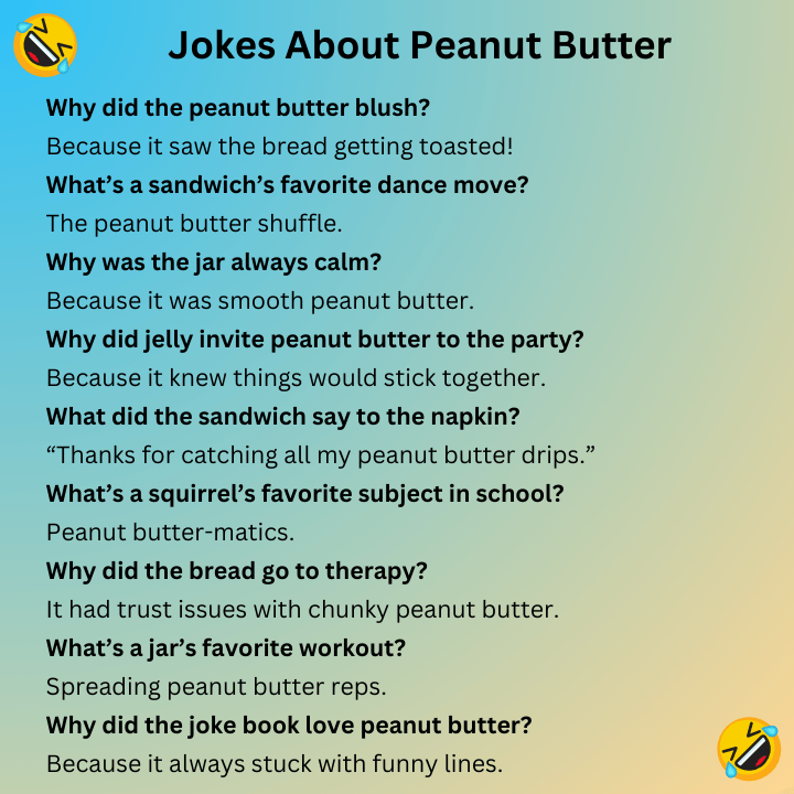 Jokes About Peanut Butter