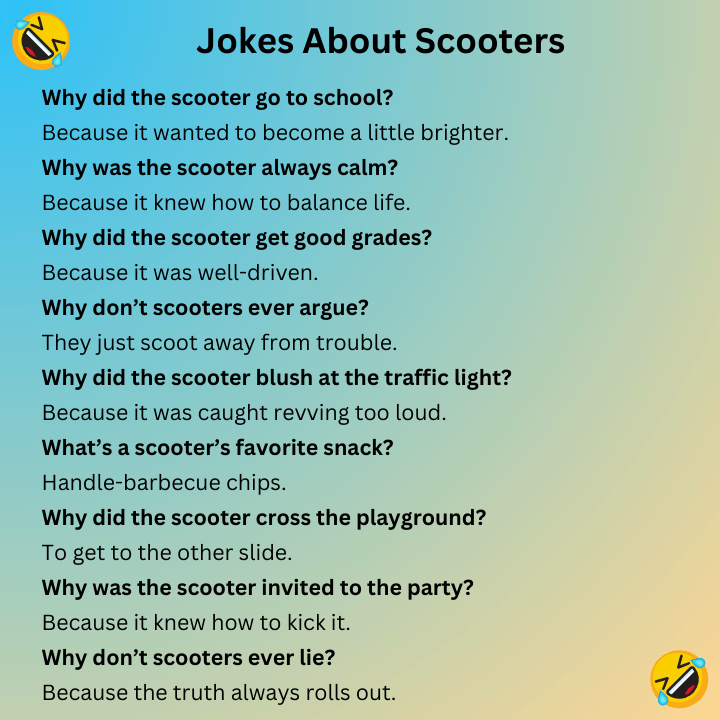 Jokes About Scooters