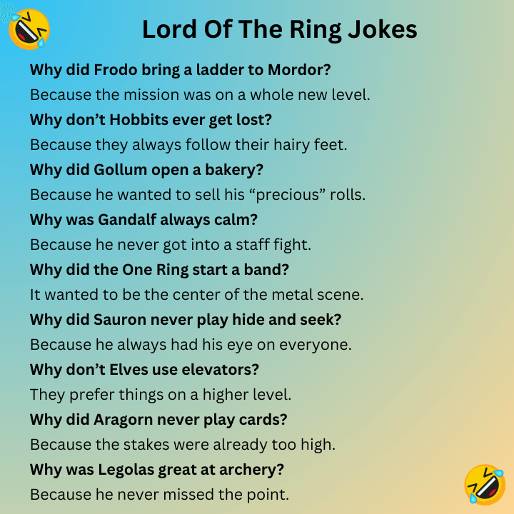 Lord Of The Ring Jokes