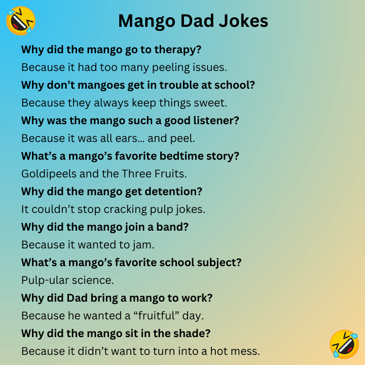 Mango Dad Jokes