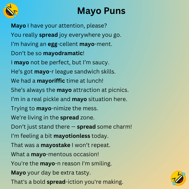 Mayo Puns