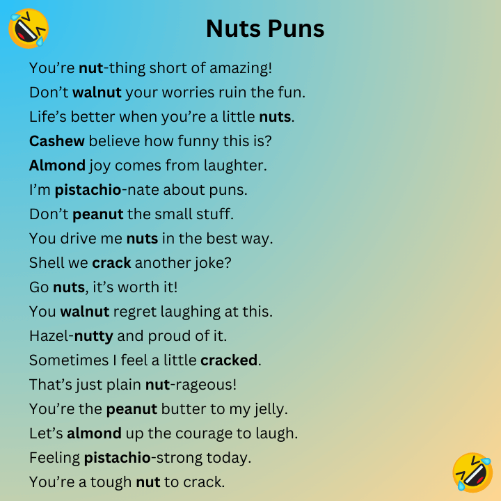Nuts Puns