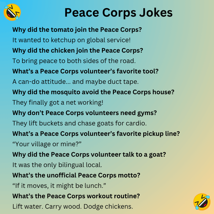 Peace Corps Jokes