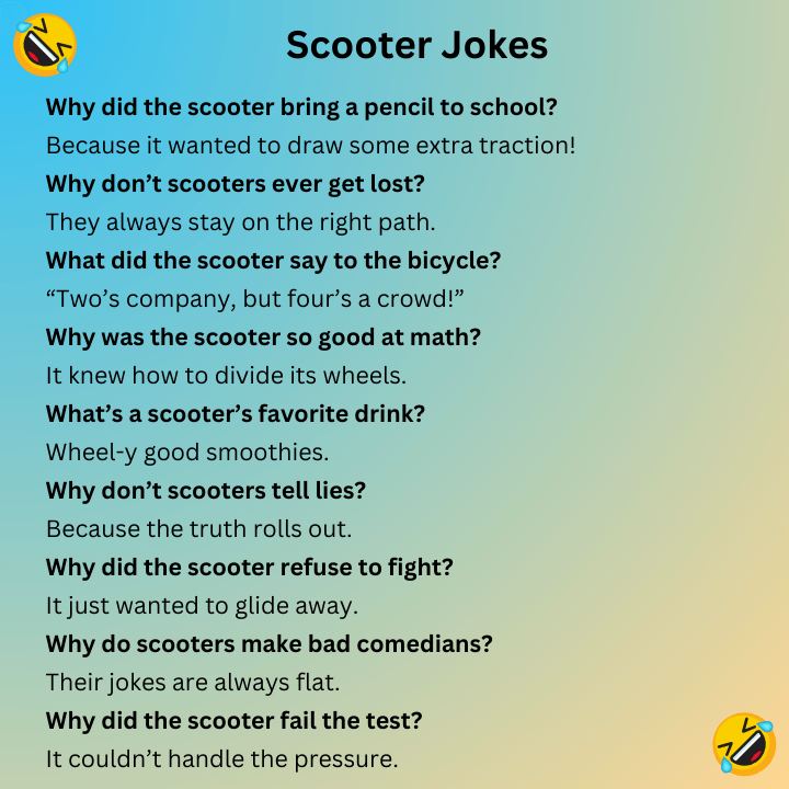 Scooter Jokes