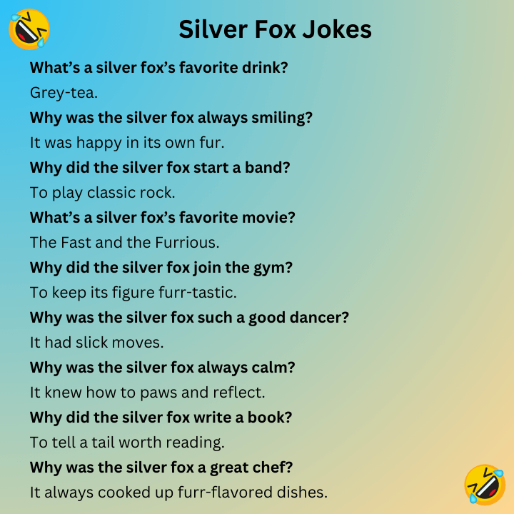 Silver Fox Jokes