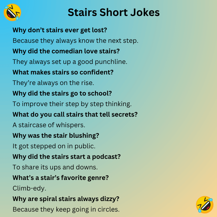 Stairs Short Jokes