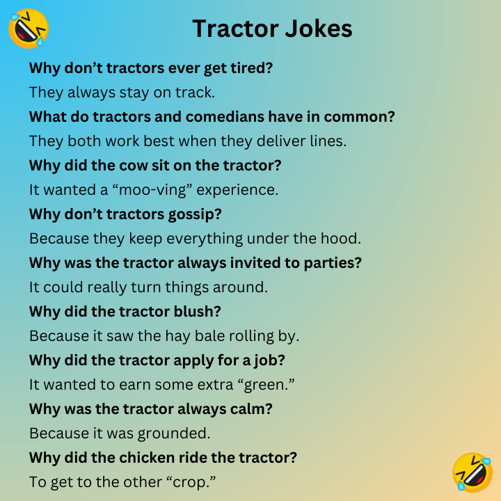 Tractor jokes