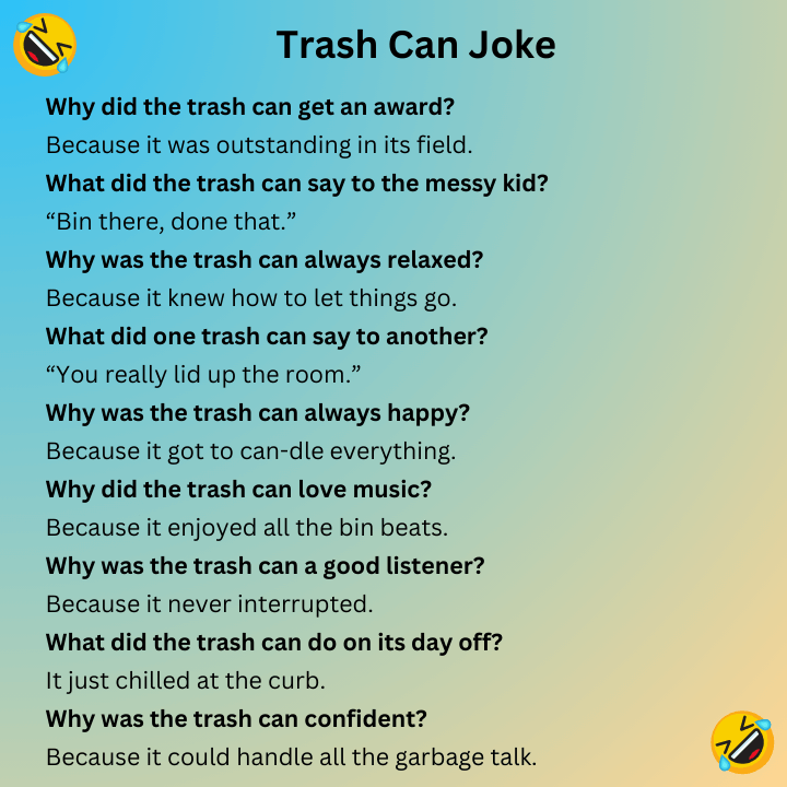 Trash Can Joke