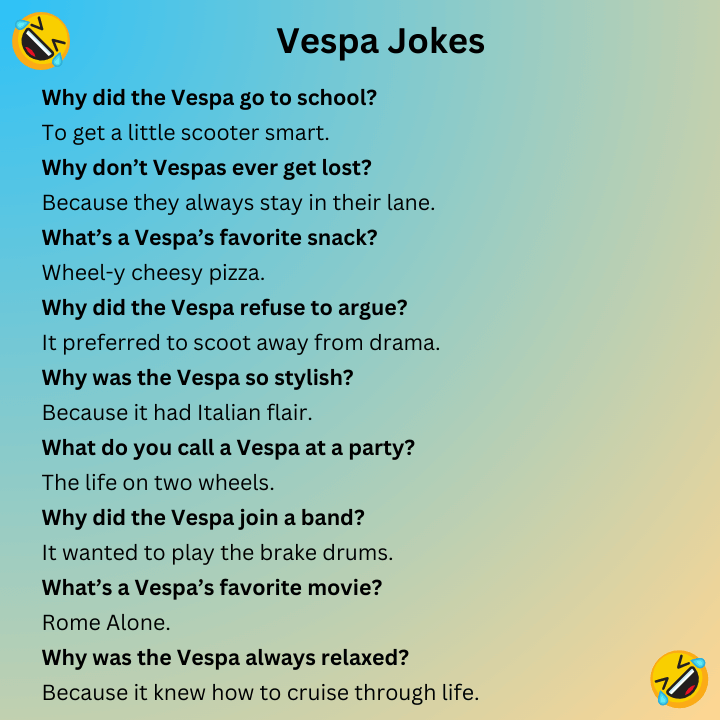Vespa Jokes