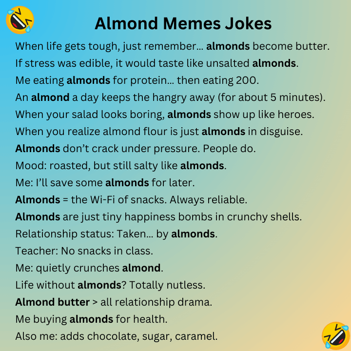 Almond Memes Jokes