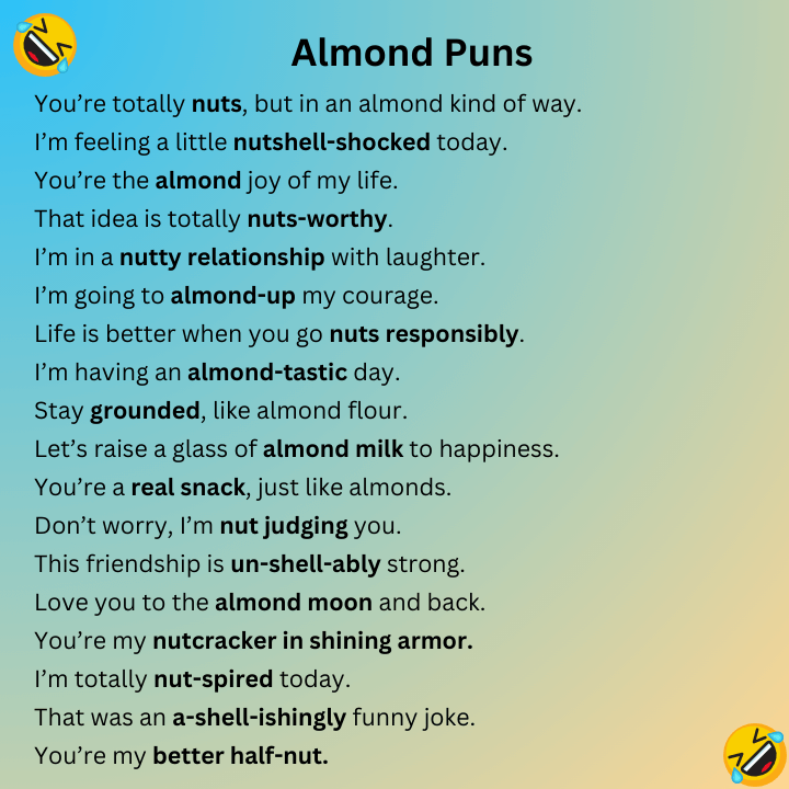 Almond Puns