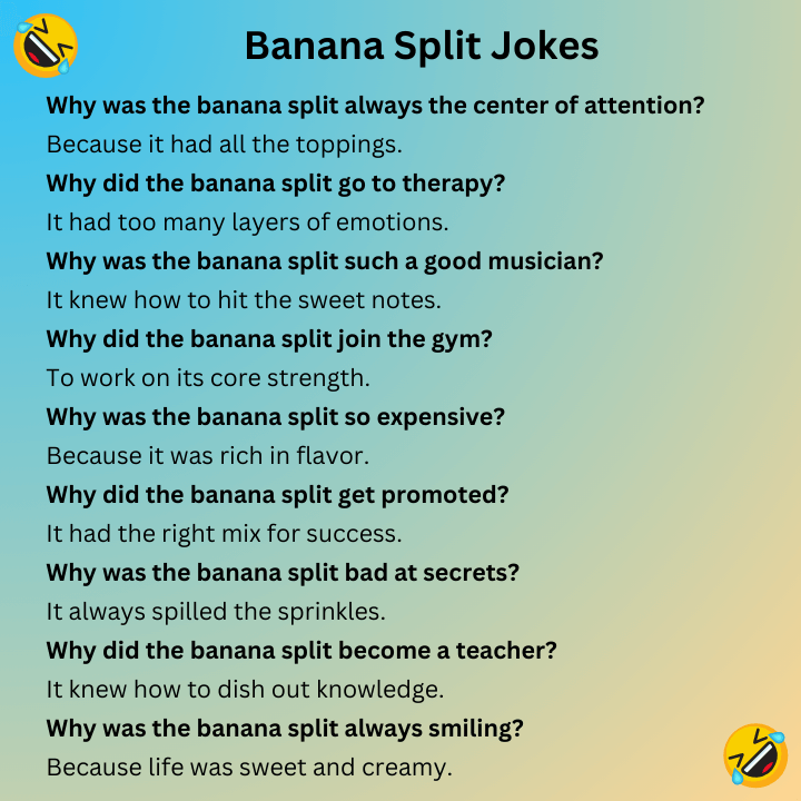 Banana Split Jokes