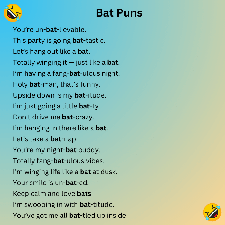 Bat Puns 