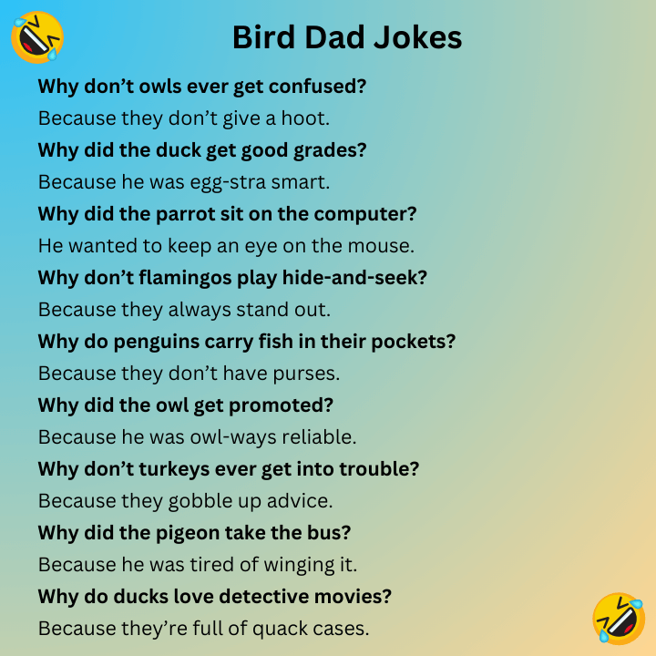 Bird Dad Jokes