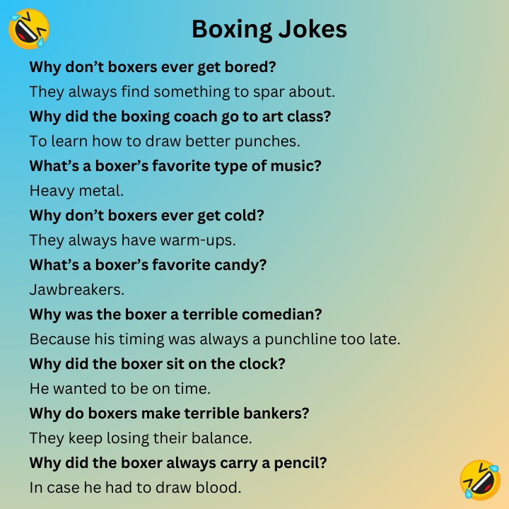 Boxing Jokes