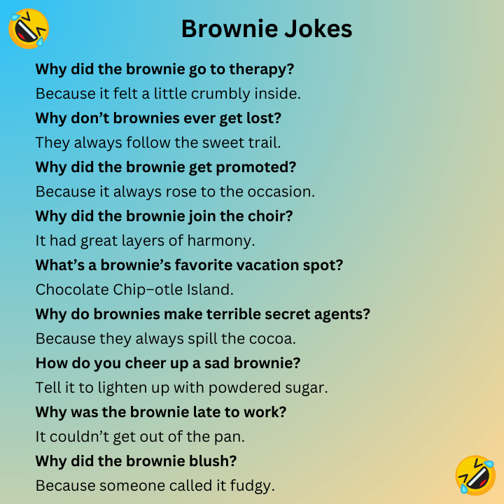 Brownie Jokes
