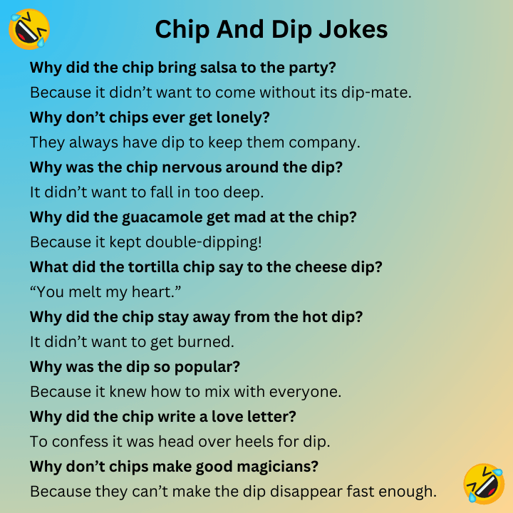 Chip And Dip Jokes