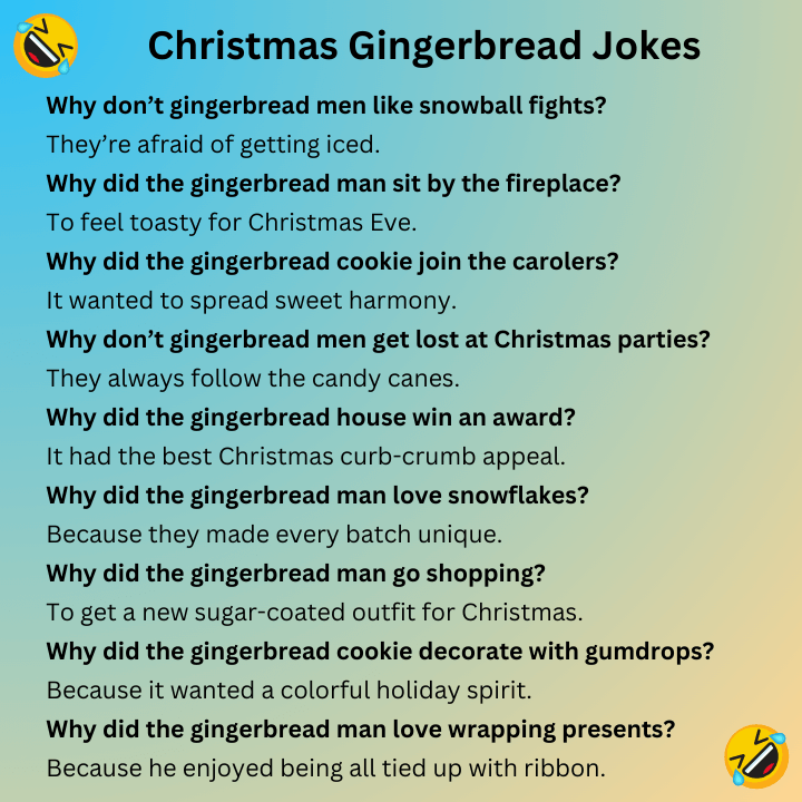 Christmas Gingerbread Jokes