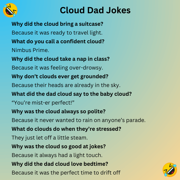 Cloud Dad Jokes