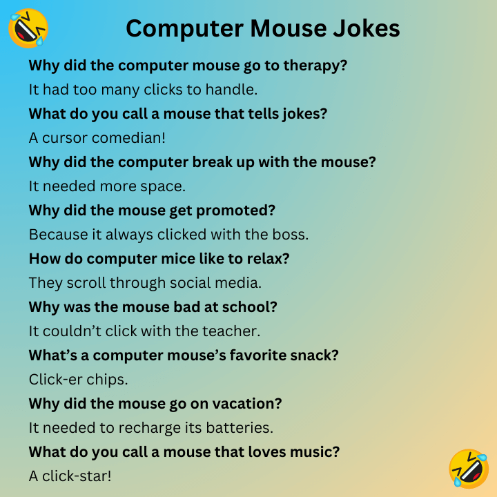 Computer Mouse Jokes