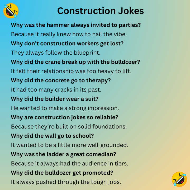 Construction Jokes