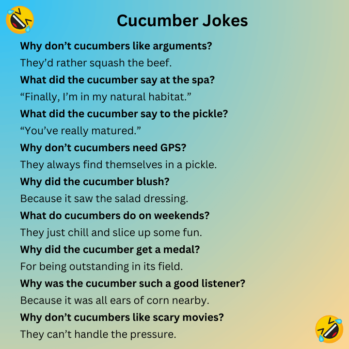 Cucumber Jokes